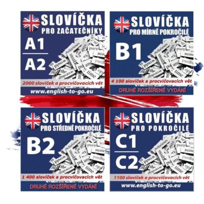 Angličtina-slovíčka pro začátečníky, slovíčka pro mírně pokročilé, slovíčka pro pokročilé, slovíčka pro středně pokročile